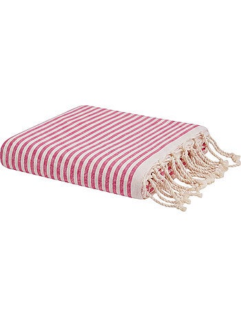 Reva | Fouta de plage en coton recyclé anti-sable 1mx2m Ikaria