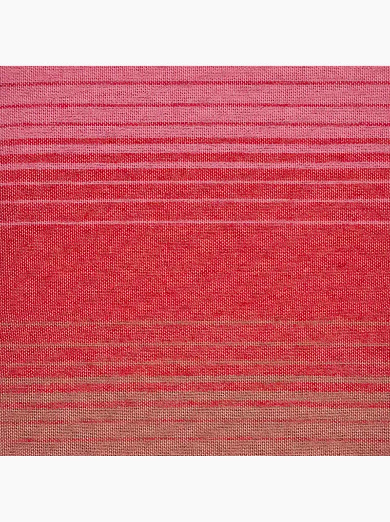Reva | Fouta de plage en coton recyclé anti-sable 1x2m Malta Rose fushia - Kiabi