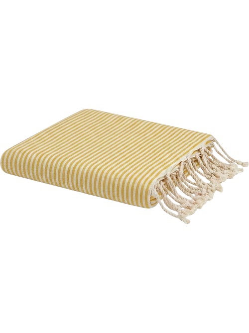 Reva | Fouta de plage en coton recyclé anti-sable 1x2m Porquerolles - Kiabi Reva | Fouta de plage en coton recyclé anti-sable 1x2m Porquerolles - Kiabi