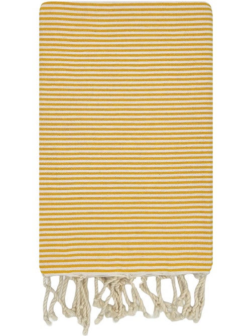 Reva | Fouta de plage en coton recyclé anti-sable 1x2m Porquerolles - Kiabi Reva | Fouta de plage en coton recyclé anti-sable 1x2m Porquerolles - Kiabi