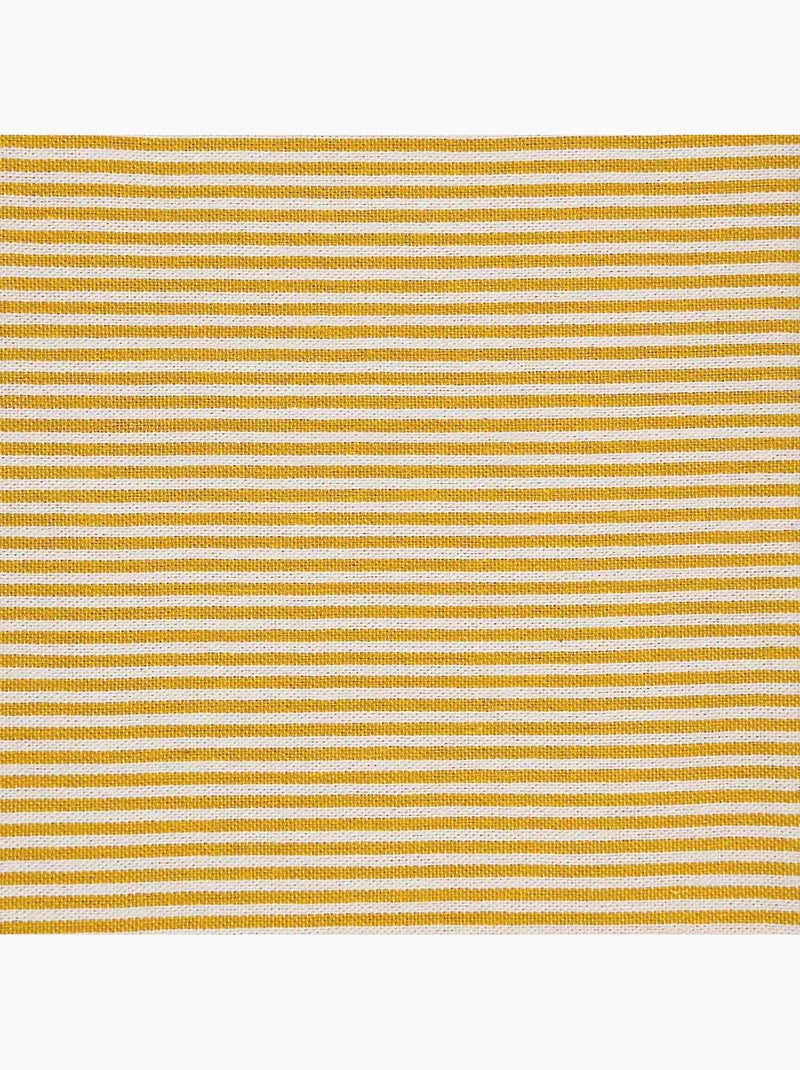 Reva | Fouta de plage en coton recyclé anti-sable 1x2m Porquerolles Orange - Kiabi