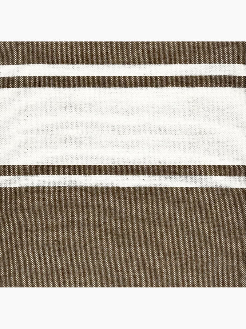 Reva | Fouta serviette plage anti sable coton recyclé 1x2 m Koh Lipe Gris taupe - Kiabi