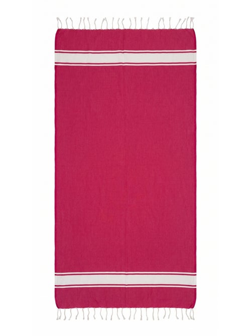 Reva | Fouta serviette plage anti sable coton recyclé 1x2 m Koh Lipe - Kiabi
