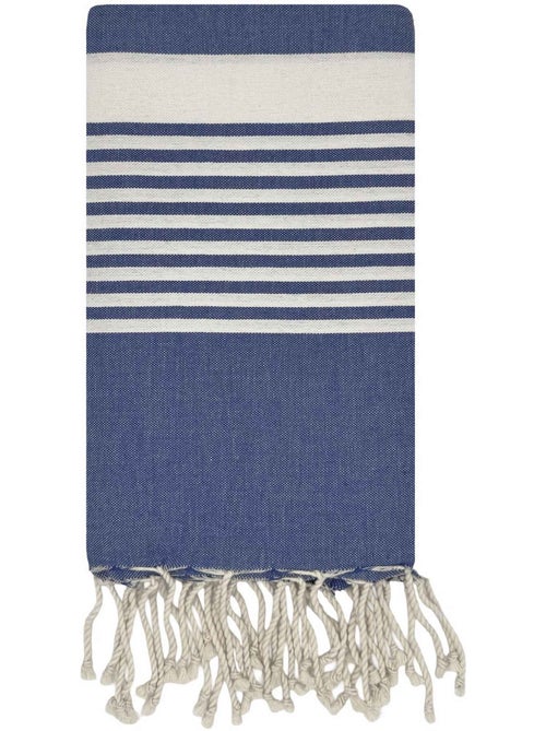 Reva | Fouta serviette plage anti sable coton recyclé 1x2 m Moorea - Kiabi Reva | Fouta serviette plage anti sable coton recyclé 1x2 m Moorea - Kiabi