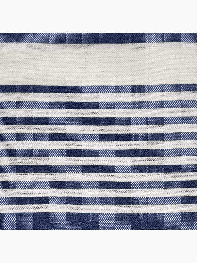 Reva | Fouta serviette plage anti sable coton recyclé 1x2 m Moorea Bleu caraïbes - Kiabi