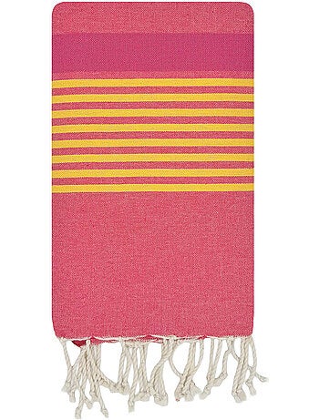 Reva | Fouta serviette plage anti sable coton recyclé 1x2 m Moorea