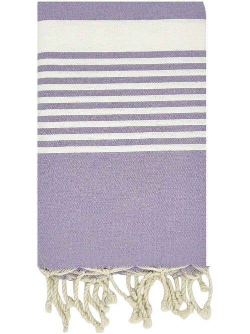 Reva | Fouta serviette plage anti sable coton recyclé 1x2 m Moorea - Kiabi Reva | Fouta serviette plage anti sable coton recyclé 1x2 m Moorea - Kiabi