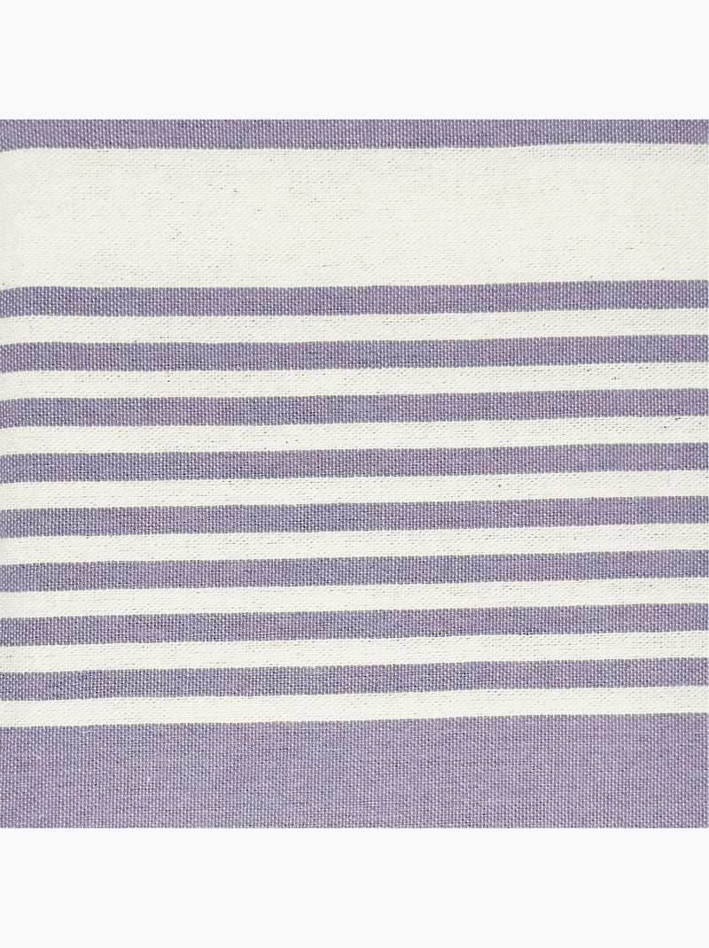 Reva | Fouta serviette plage anti sable coton recyclé 1x2 m Moorea Parme - Kiabi