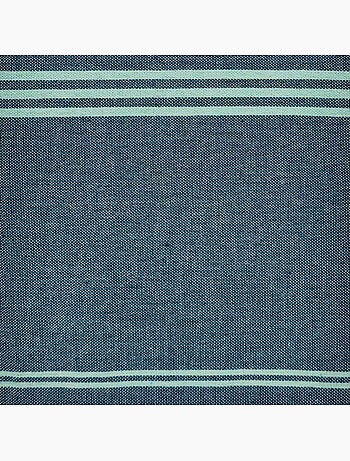 Reva | fouta serviette plage anti sable coton recyclé 1x2 m mykonos