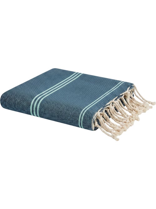Reva | fouta serviette plage anti sable coton recyclé 1x2 m mykonos - Kiabi Reva | fouta serviette plage anti sable coton recyclé 1x2 m mykonos - Kiabi