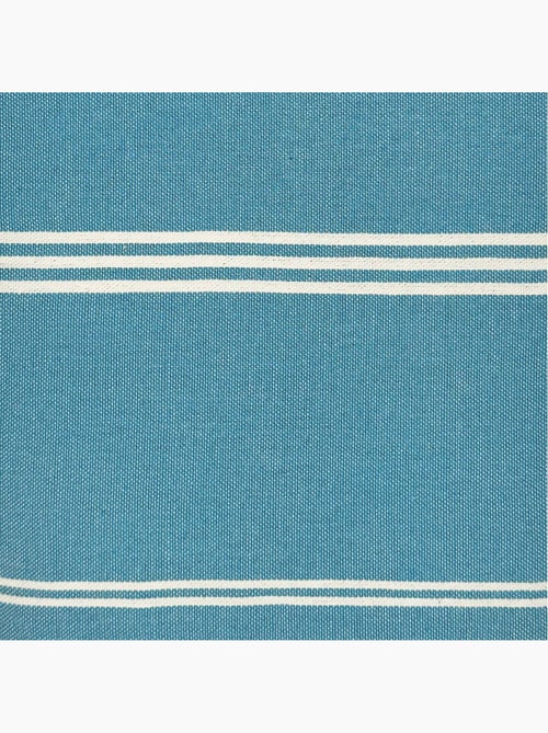 Reva | Fouta serviette plage anti sable coton recyclé 1x2 m Mykonos - Kiabi Reva | Fouta serviette plage anti sable coton recyclé 1x2 m Mykonos - Kiabi