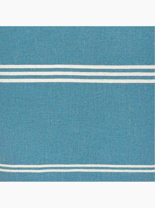 Reva | Fouta serviette plage anti sable coton recyclé 1x2 m Mykonos - Kiabi
