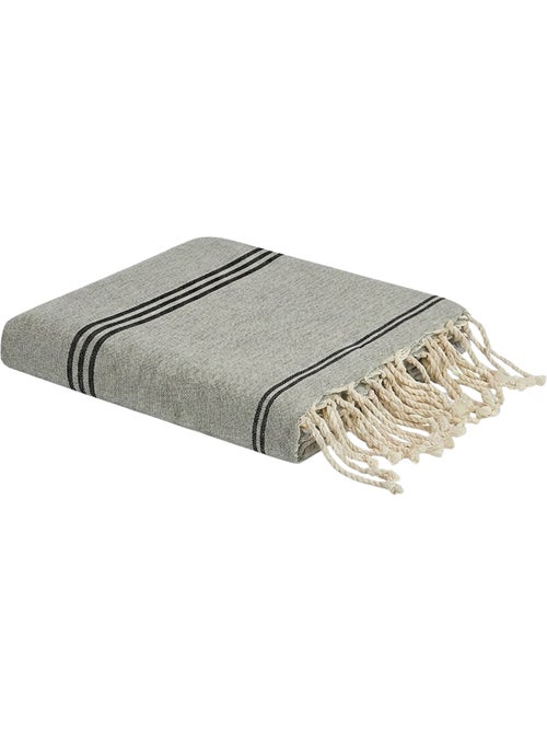 Reva | fouta serviette plage anti sable coton recyclé 1x2 m mykonos - Kiabi Reva | fouta serviette plage anti sable coton recyclé 1x2 m mykonos - Kiabi