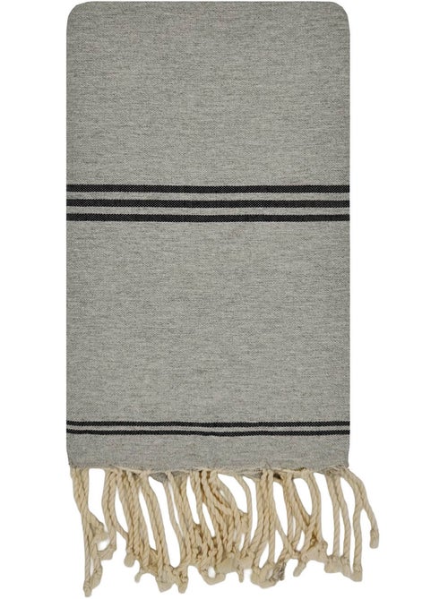 Reva | fouta serviette plage anti sable coton recyclé 1x2 m mykonos - Kiabi Reva | fouta serviette plage anti sable coton recyclé 1x2 m mykonos - Kiabi
