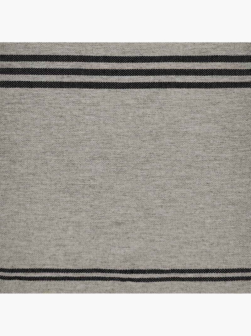 Reva | fouta serviette plage anti sable coton recyclé 1x2 m mykonos Gris - Kiabi