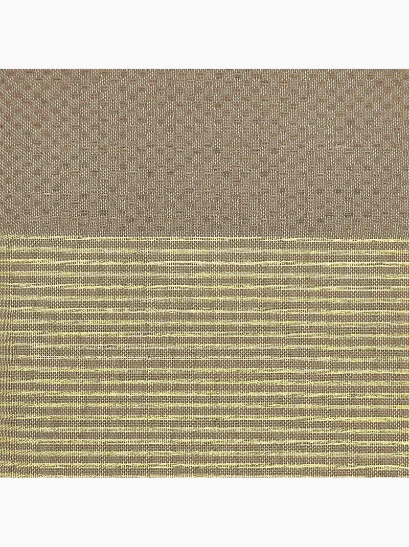 Reva | Fouta serviette plage nid d'abeille coton recyclé 1x2 m Seychelles Beige - Kiabi