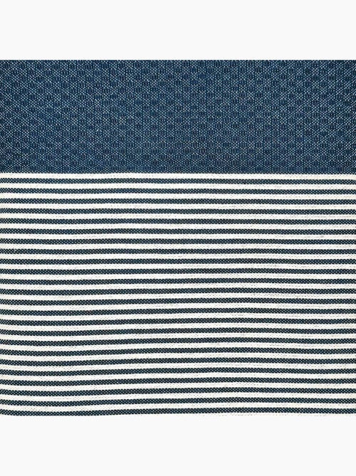 Reva | Fouta serviette plage nid d'abeille coton recyclé 1x2 m Seychelles - Kiabi