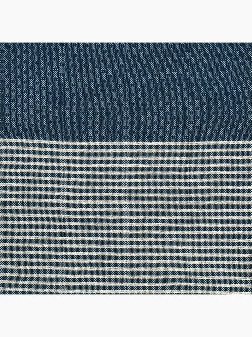 Reva | Fouta serviette plage nid d'abeille coton recyclé 1x2 m Seychelles - Kiabi