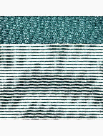 Reva | Fouta serviette plage nid d'abeille coton recyclé 1x2 m Seychelles