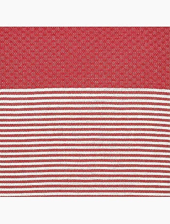 Reva | Fouta serviette plage nid d'abeille coton recyclé 1x2 m Seychelles