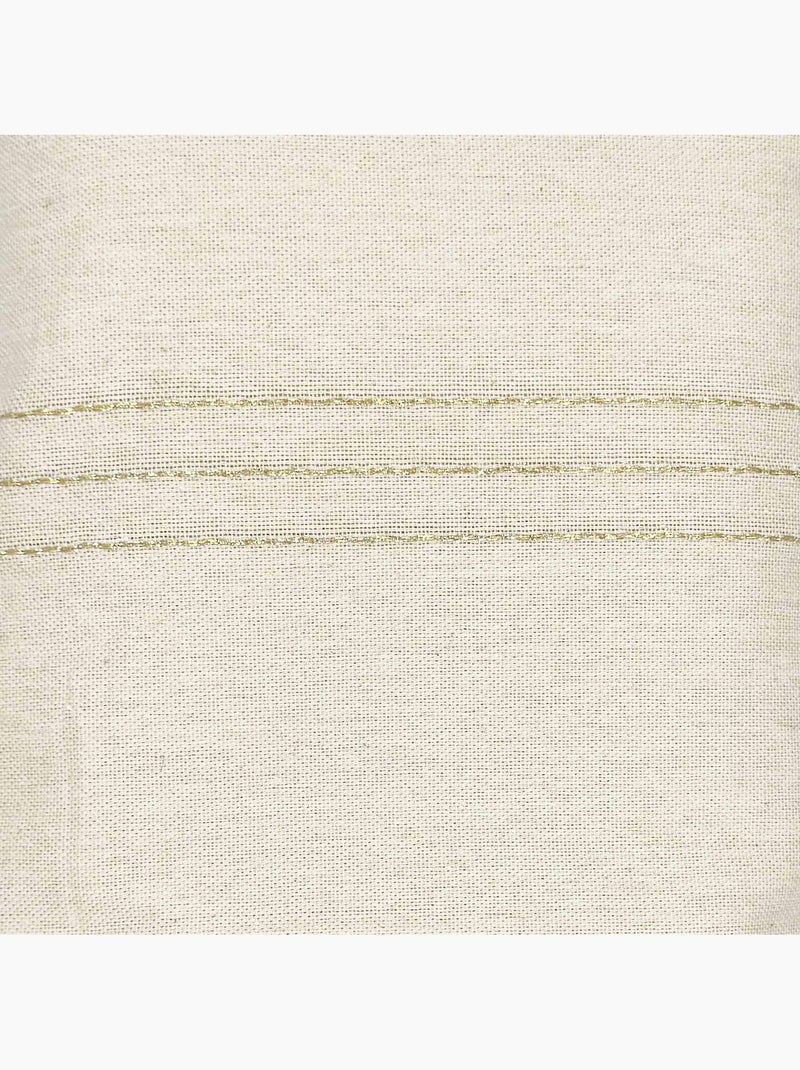 Reva | fouta serviette plage xxl coton recyclé 2x3 m bali Beige coquille - Kiabi