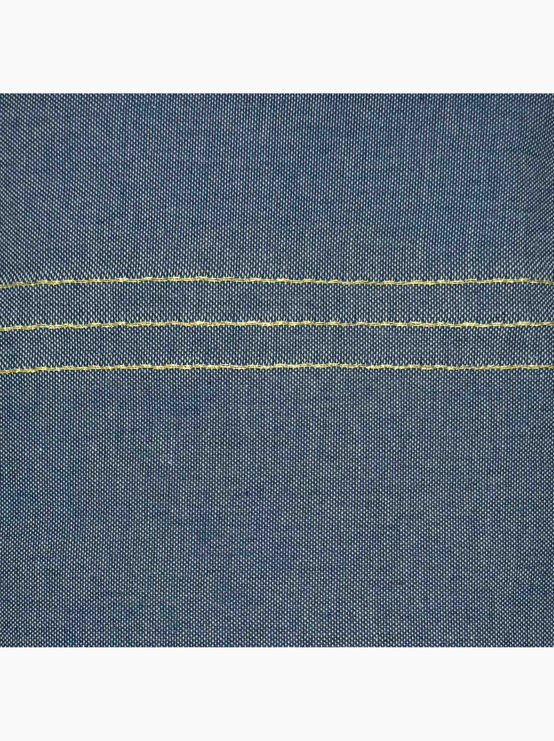 Reva | Fouta serviette plage XXL coton recyclé 2x3 m Bali Bleu jean - Kiabi