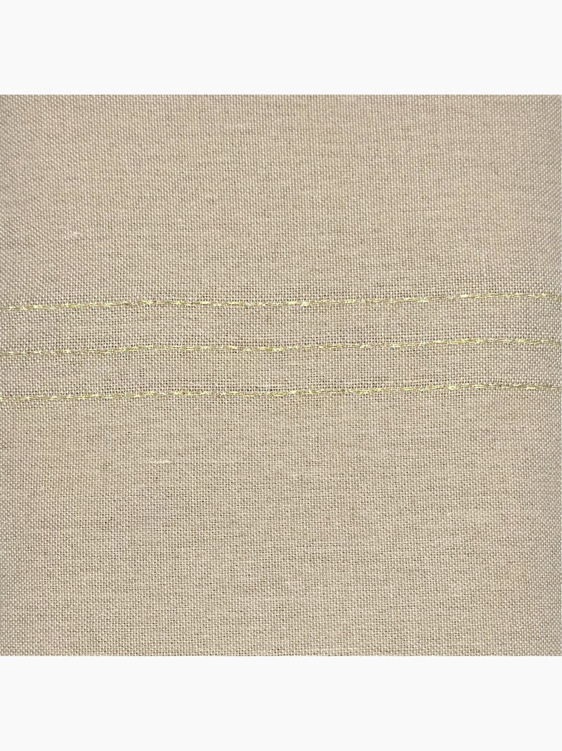 Reva | Fouta serviette plage XXL coton recyclé 2x3 m Bali Taupe - Kiabi