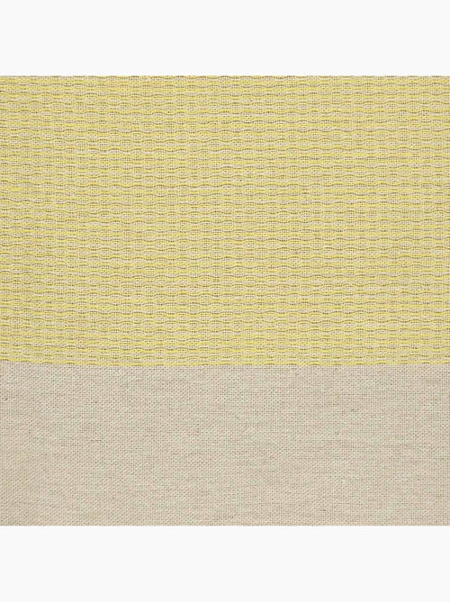 Reva | Fouta tunisienne tissage nid d'abeille coton recyclé 1x2 m Ibiza - Kiabi