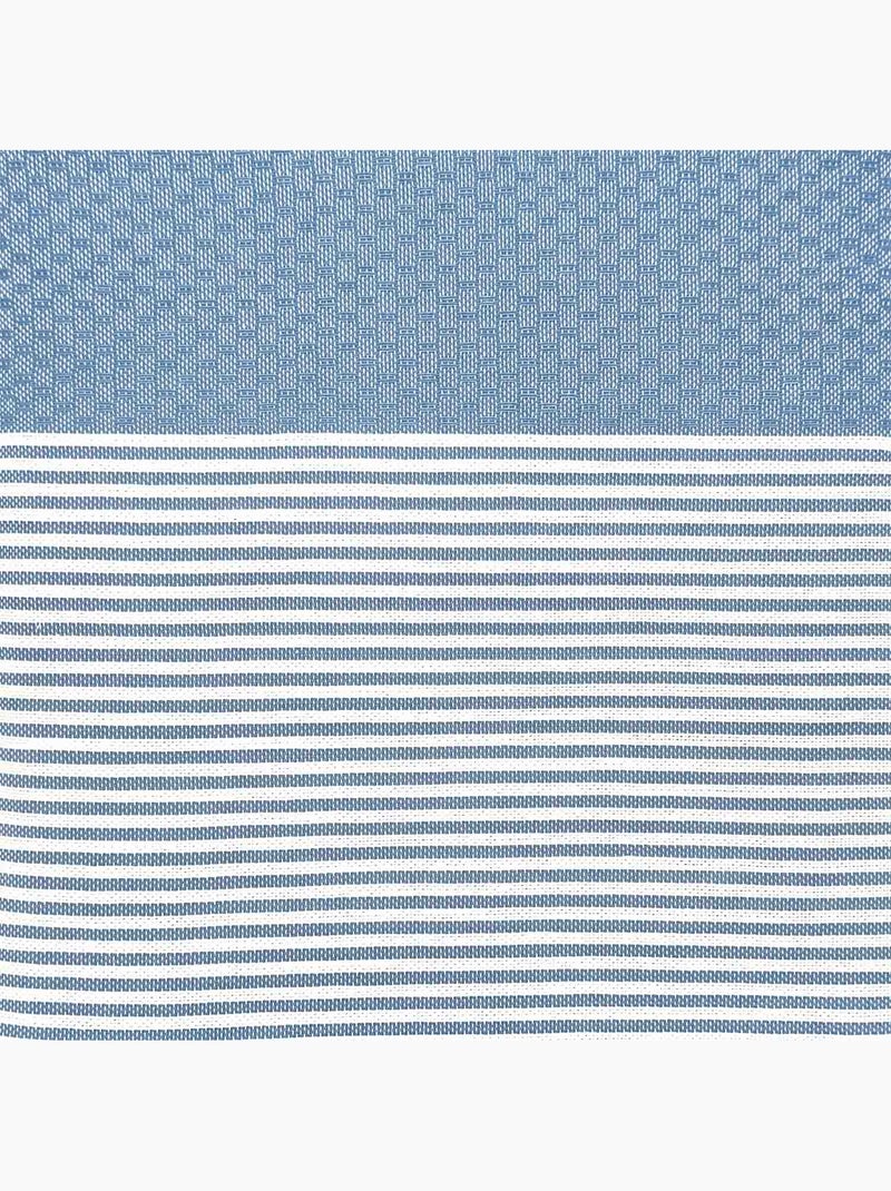 Reva | Mini fouta enfant en coton recyclé 70x140 cm Félicité Bleu ciel - Kiabi