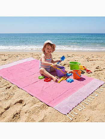 Reva | Mini fouta enfant en coton recyclé 70x140 cm Félicité