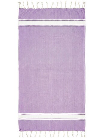 Reva | Mini fouta enfant serviette plage coton recyclé 70 x 140 cm Koh Lipe