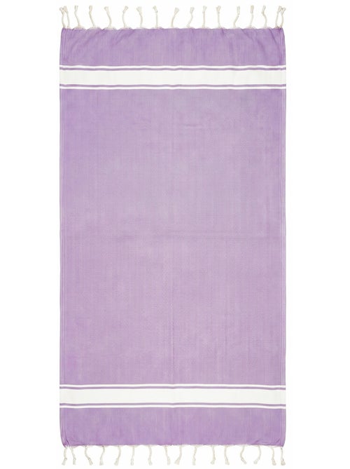 Reva | Mini fouta enfant serviette plage coton recyclé 70 x 140 cm Koh Lipe - Kiabi