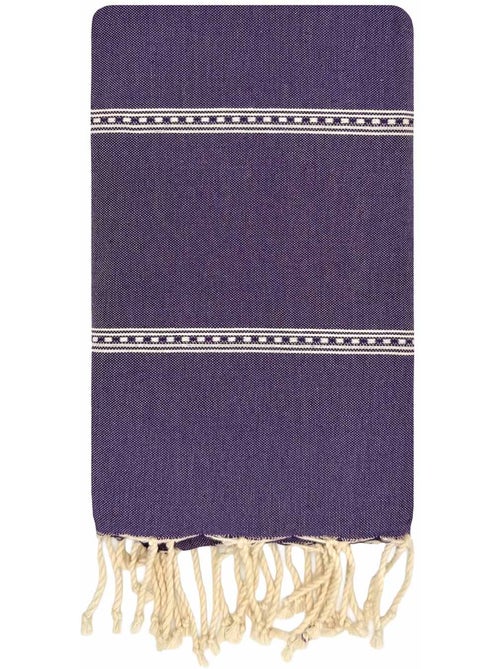 Reva | Traditionnelle fouta en coton recyclé anti-sable 1mx2m Djerba - Kiabi Reva | Traditionnelle fouta en coton recyclé anti-sable 1mx2m Djerba - Kiabi
