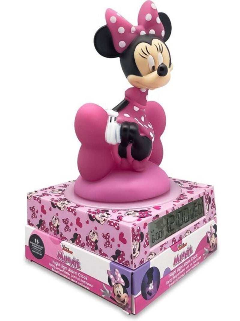 Réveil 3d - disney minnie mouse - rose Rose - Kiabi