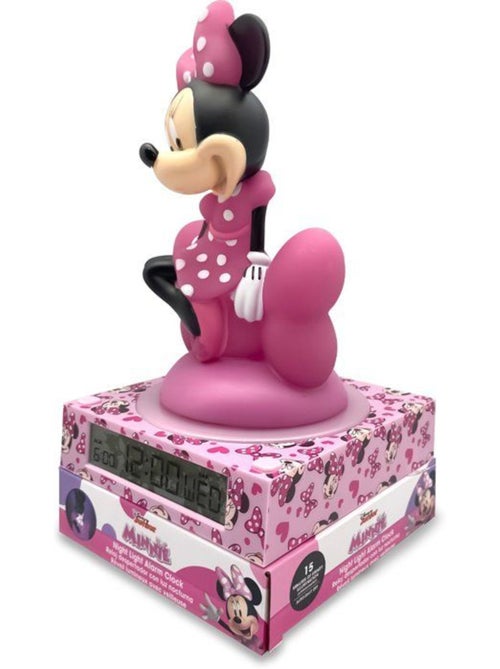 Réveil 3d - disney minnie mouse - rose - Kiabi