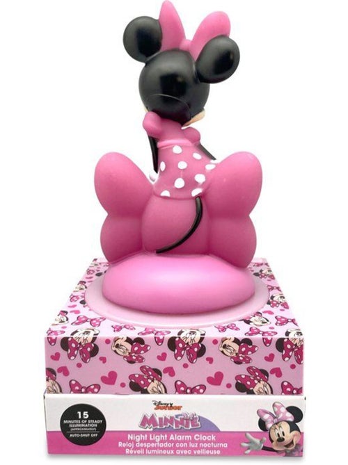 Réveil 3d - disney minnie mouse - rose - Kiabi