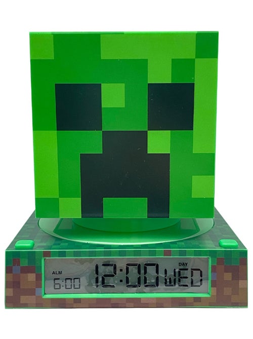 Réveil 3d - minecraft creeper - Kiabi