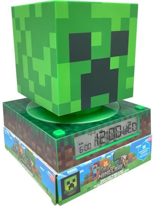 Réveil 3d - minecraft creeper - Kiabi