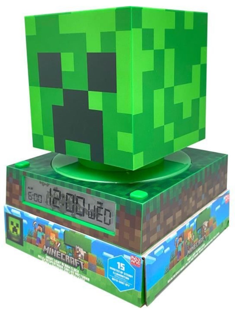 Réveil 3d - minecraft creeper Vert - Kiabi