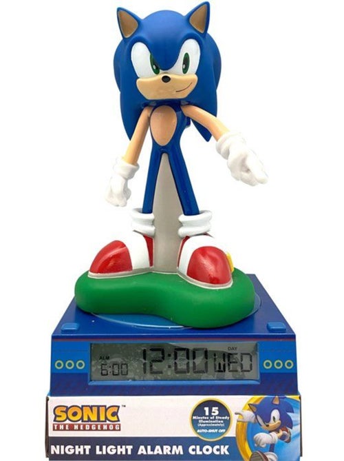 Réveil 3d - sonic - Kiabi