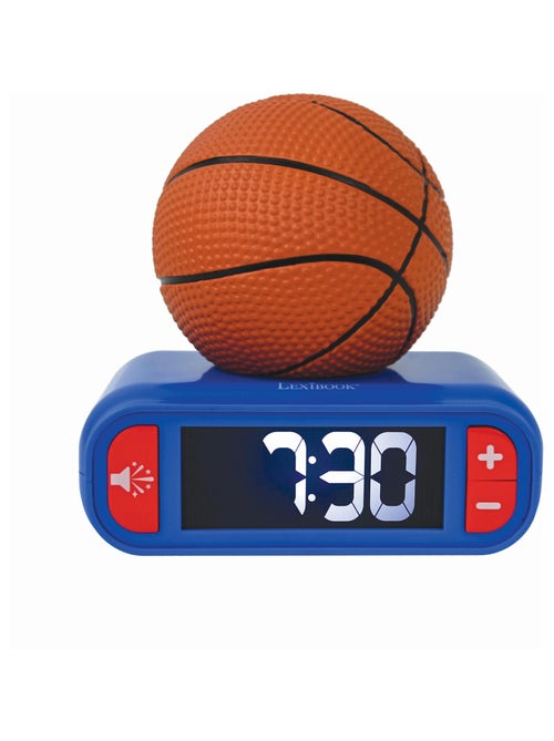 Réveil avec veilleuse Basketball en 3D - Kiabi