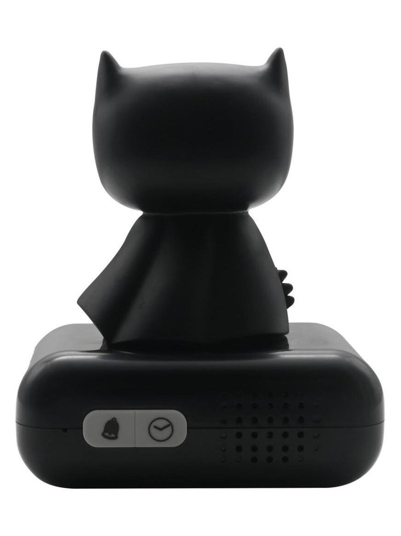 Réveil avec veilleuse Batman en 3D Noir - Kiabi