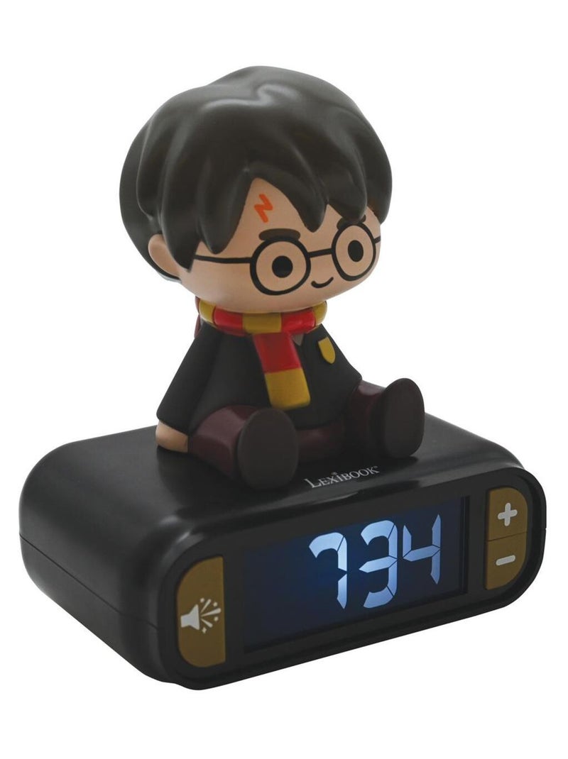Réveil avec veilleuse Harry Potter en 3D Multicolore - Kiabi