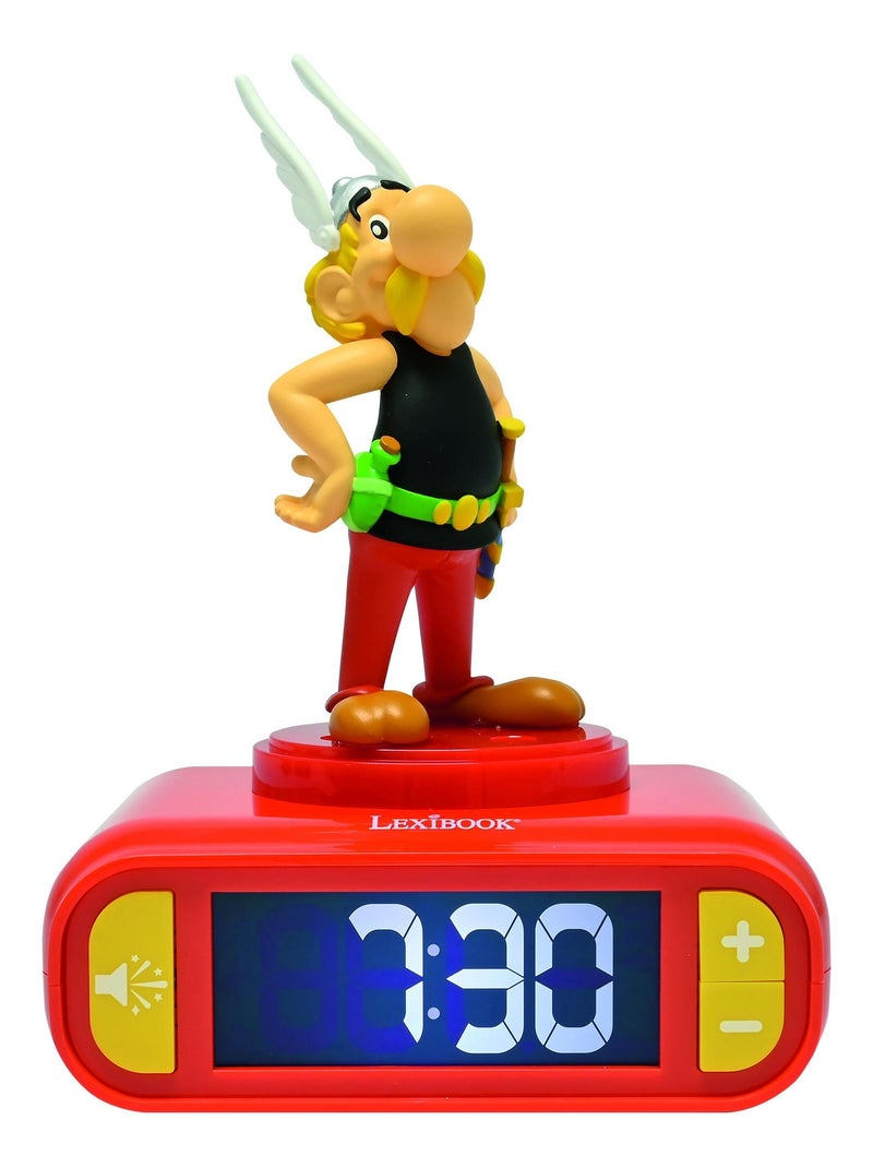 Réveil avec veilleuse lumineuse Astérix en 3D N/A - Kiabi