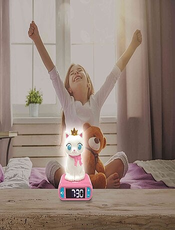 Réveil avec Veilleuse en 3D Lexibook Licorne et effets sonores - Autres  jeux d'éveil