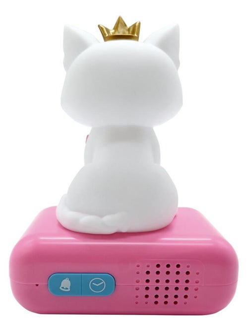 Réveil avec Veilleuse Lumineuse Chat en 3D - Kiabi