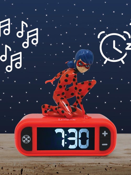 Réveil avec veilleuse Miraculous en 3D - Kiabi Réveil avec veilleuse Miraculous en 3D - Kiabi