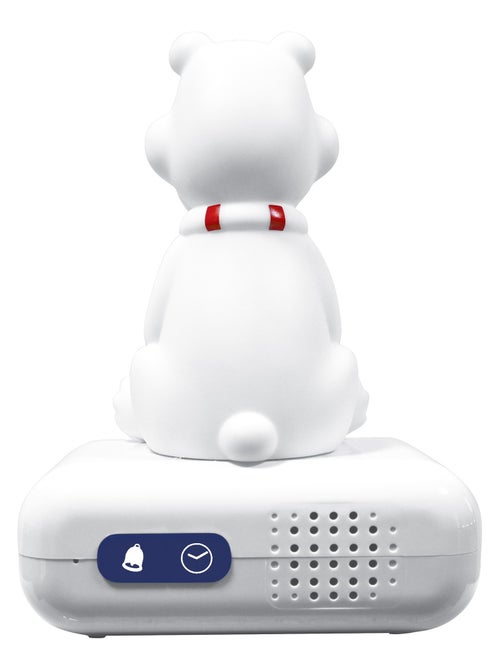 Réveil avec veilleuse Ours Polaire en 3D - Kiabi