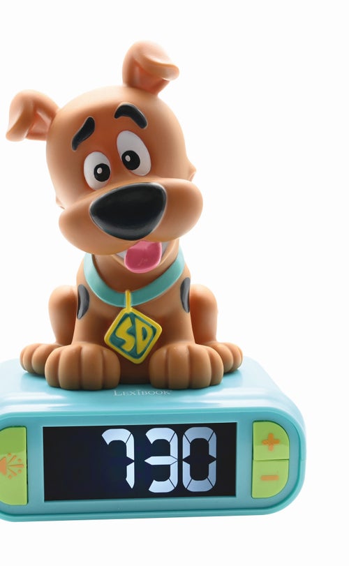 Réveil avec veilleuse Scooby Doo en 3D - Kiabi