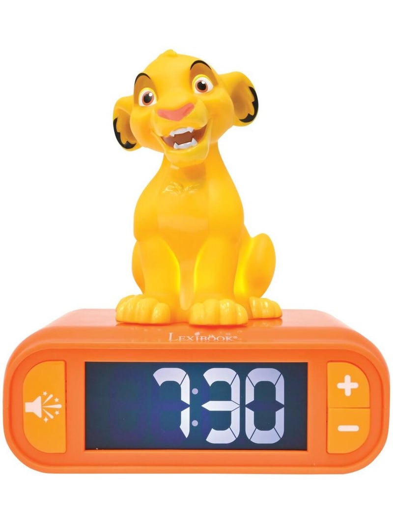 Réveil avec veilleuse Simba 3D N/A - Kiabi